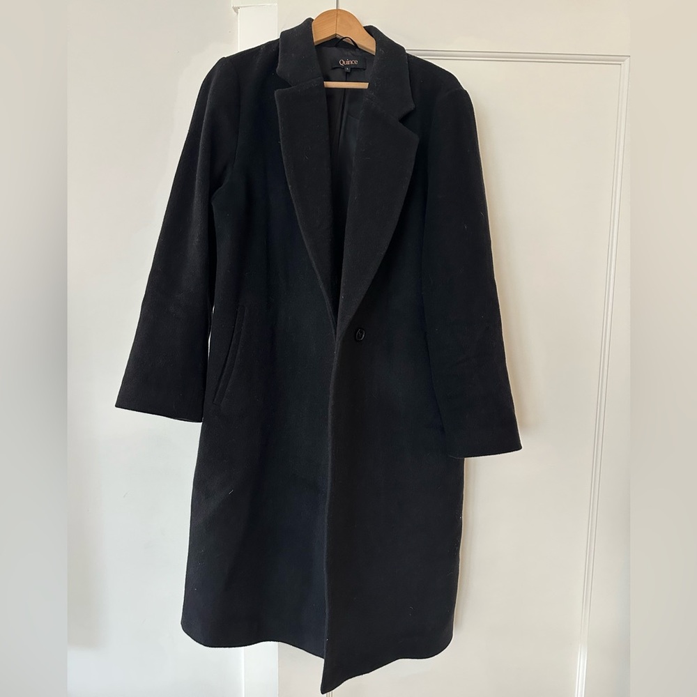 Quince: Italian Wool Classic Single-Breasted Coat
